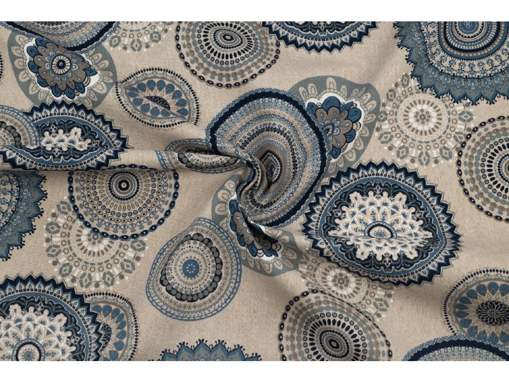 96093 1 bavlna rezna modre mandaly