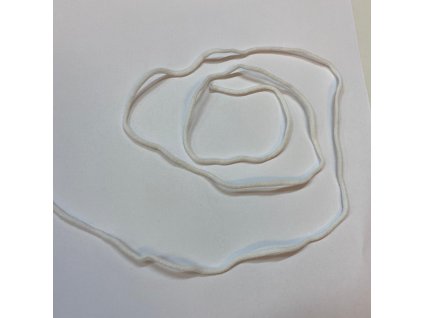 Roušková dutinová pruženka (Barva Bílá)