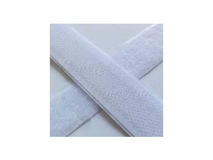Suchý zip šíře 3 cm (Barva Bílá, Šířka 3 cm)
