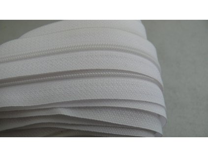 Zip metrážový 3 mm (Barva 348 - bordó)