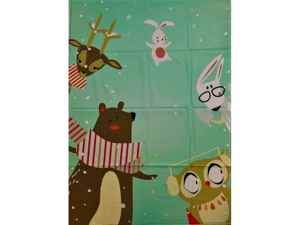 25421 panel zimni zvireci radovanky 1
