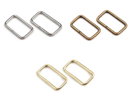 Průvlek 13 x 25 mm (Barva nikl)