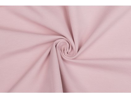 BIO bavlněný úplet jednolíc starorůžová 200 g/m2