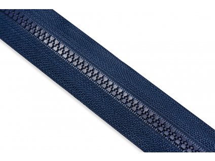 zip metrážový kostěný 5 mm (Barva 545 - modrá)
