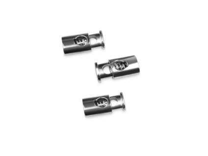 Brzdičky  s jednou dírkou oválná (Barva nikl)