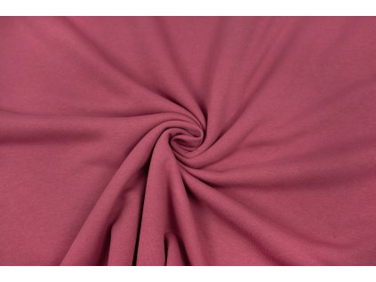 Teplákovina počesaná mauve