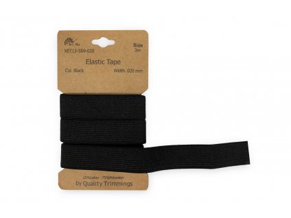 Pruženka tkaná 2 cm - balení 3 metry (Farba 507 - Cobalt)