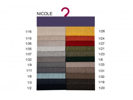 Tkaná potahová látka s vysokou gramáží NICOLE (Farba NICOLE1/11)