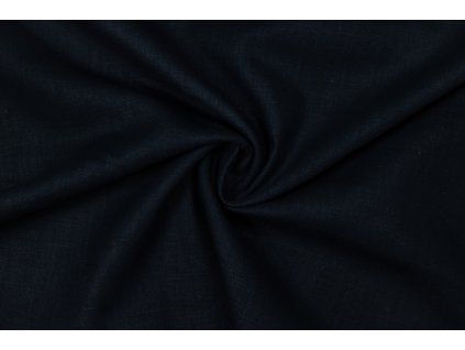 lnena tkanina 100 prana modra navy 2