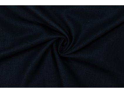 lnena tkanina 100 prana modra navy 2