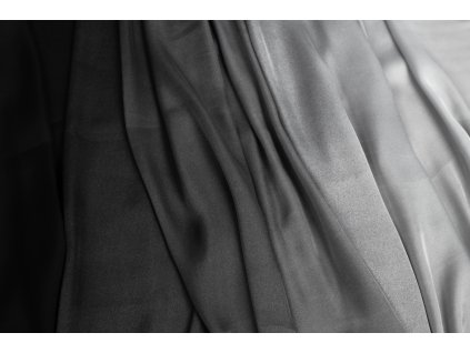 63840 umele hedvabi silky stribrno cerne ombre