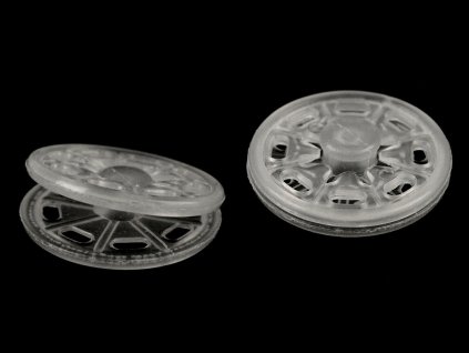 Plastové patentky / stiskací knoflíky Ø25 mm (Balení 10 pár, Varianta 2 černá)