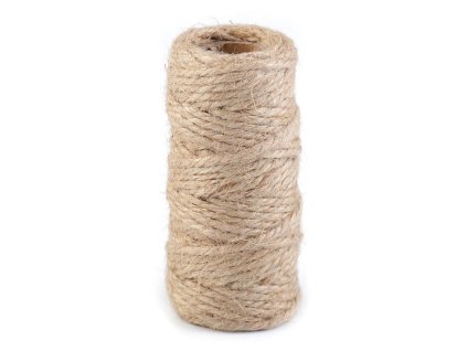 Sisalový provázek Ø2 mm (Balení 1 ks, Varianta 4 červená tmavá)