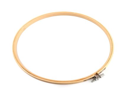 Vyšívací kruh bambusový Ø22 cm (Balení 1 ks, Varianta bambus světlý)