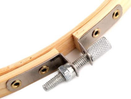 Vyšívací kruh bambusový, extra velký Ø33; 35,5; 40 cm (Balení 1 ks, Varianta 1 (Ø33 cm) bambus světlý)