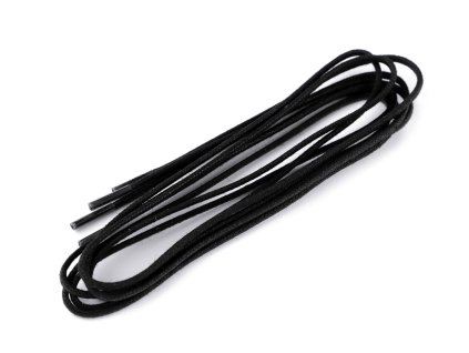 Tkaničky do bot délka 60; 70; 80; 90 cm (Balení 2 ks, Varianta 1 (60 cm) černá)