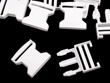 Spona trojzubec šíře 40 mm (Balení 5 pár, Varianta 2 (2) černá)