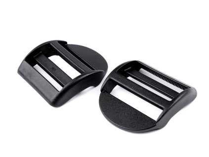 Průvlek šíře 50 mm žebříček (Balení 2 ks, Varianta černá)