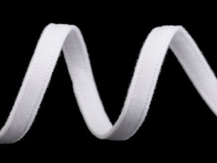 Tunel na kostice do bielizne šírka 10 mm štandard (Balenie 1 m, Variant 1 biela)