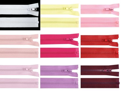 Kostěný zip No 5 délka 50 cm bundový (Balení 1 ks, Varianta 306 béžová nejsv.)