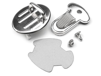 Sada zapínání na tašku 25x33 mm (Balení 2 sada, Varianta 1 nikl)