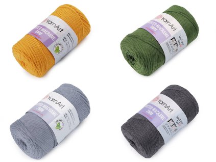 Pletacia priadza Twisted Macrame 250 g (Balenie 1 ks, Variant 1 (753) režná)