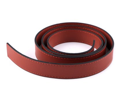 Ucha na tašky prošitá - polotovar (Balení 2 ks, Varianta 1 hnědá koňak)