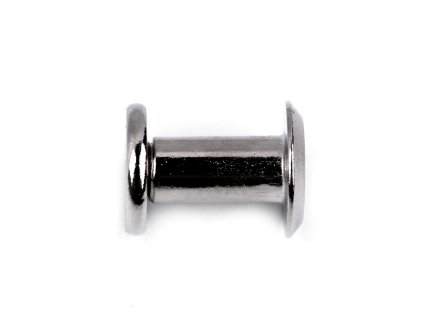 Sedlársky nit skrutkový Ø10 mm (Balenie 10 pár, Variant 1 nikel)