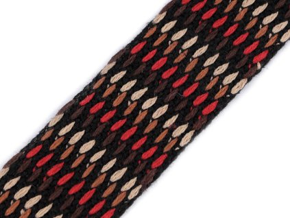 Popruh šíře 38 mm (Varianta hnědá tmavá)