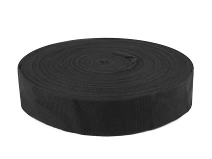 Bavlněný popruh šíře 50 mm (Varianta černá)