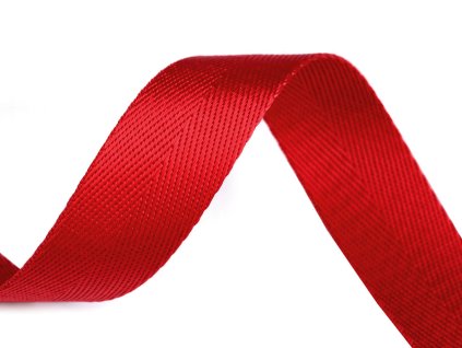 Hladký oboustranný popruh s leskem šíře 25 mm (Varianta 1 Off White)