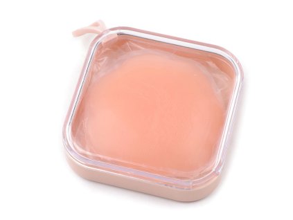 Silikonové nálepky na bradavky v plastovém boxu, sada 4 ks (Balení 1 sada, Varianta tělová)