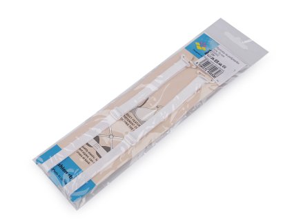 Ramínka na podprsenku s překřížením šíře 10 mm s kovovým zapínáním (Balení 1 pár, Varianta 1 bílá)