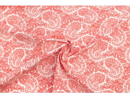 85256 1 popelin elasticky oranzovy kasmir
