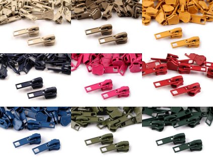 Jezdec ke kostěným zipům No 5 (Balení 10 ks, Varianta 02/306 béžová nejsv.)