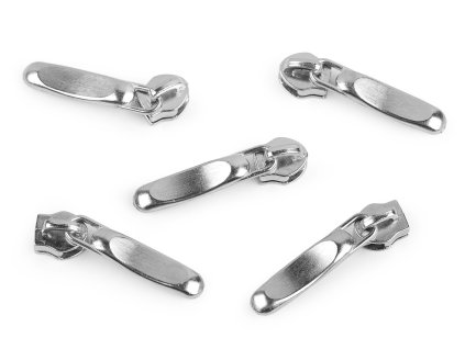 Jezdec ke spirálovým zipům No 5 ozdobný (Balení 10 ks, Varianta 2 staromosaz)