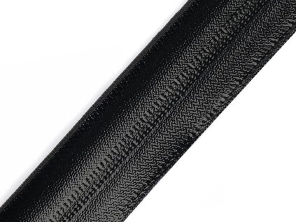 Zip spirálový voděodolný No 7 metráž (Balení 1 m, Varianta černá mat)