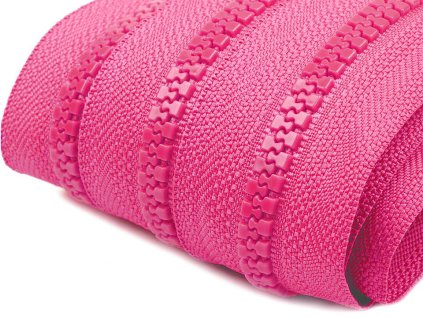 Zip kostěný No 5 metráž (Balení 10 m, Varianta 101 bílá)