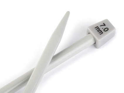 Rovné ihlice č. 7 (Balenie 1 pár, Variant strieborná)