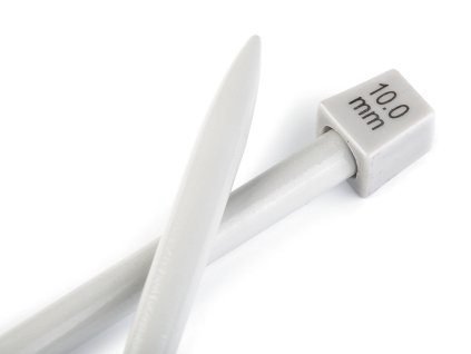 Rovné ihlice č.10 (Balenie 1 pár, Variant strieborná)