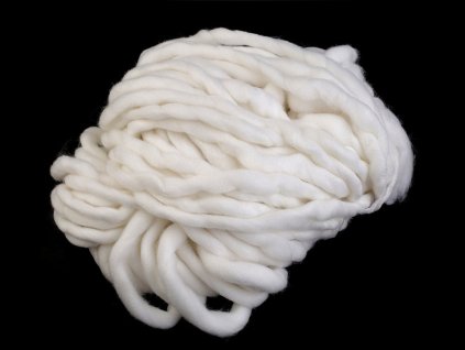 Extra hrubá priadza 250 g (Balenie 1 ks, Variant 1 krémová najsvetl)