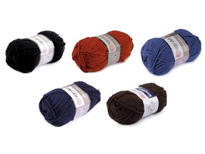 Pletací příze Merino bulky 100 g (Balení 1 ks, Varianta 1 (501) bílá)