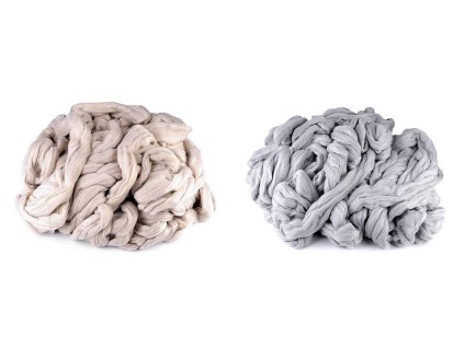 Extra silná příze 1000 g česaná melír (Balení 1 ks, Varianta 1 bílá)