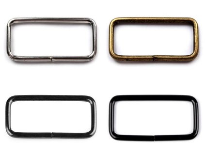 Průvlek / vsuvka šíře 39 mm (Balení 10 ks, Varianta 1 nikl)