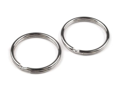 Kroužek na klíče Ø28 mm (Balení 10 ks, Varianta nikl)