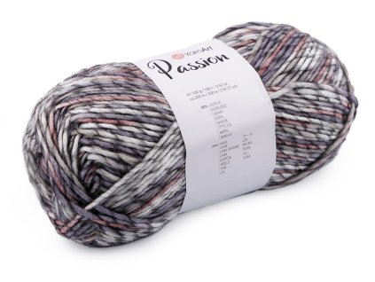 Pletací příze Passion 100 g (Balení 1 ks, Varianta 4 (1242) zelená)