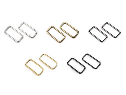 Prievlak / vsuvka šírka 32 mm (Balenie 10 ks, Variant 1 nikel)