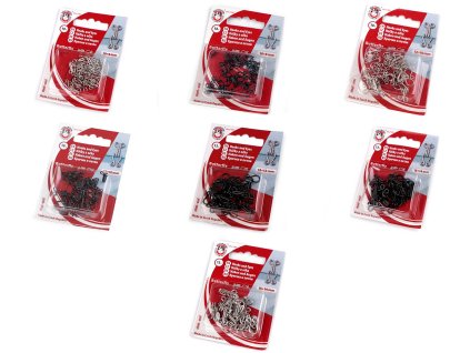 Háčik na hačkovanie veľkosť: 6, 7, 8, 9 a 10 Pony (Balenie 1 blistr, Variant 6 mm strieborná)