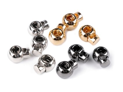 Kovové brzdičky 14x18 mm (Balení 20 ks, Varianta 2 zlatá klasik)