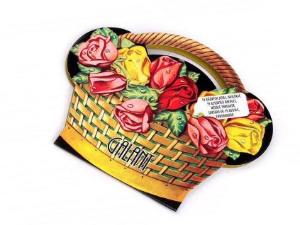 Ruční souprava jehel košíček Galant (Balení 1 ks, Varianta nikl)